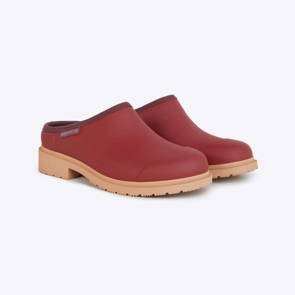 Billie Clog // Brick Red