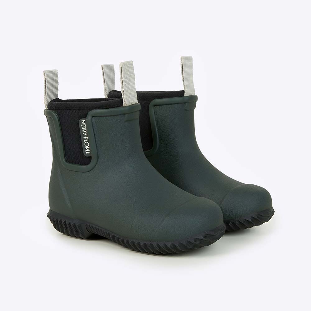 Bobbi Kids Wellington Boot // Forest Green
