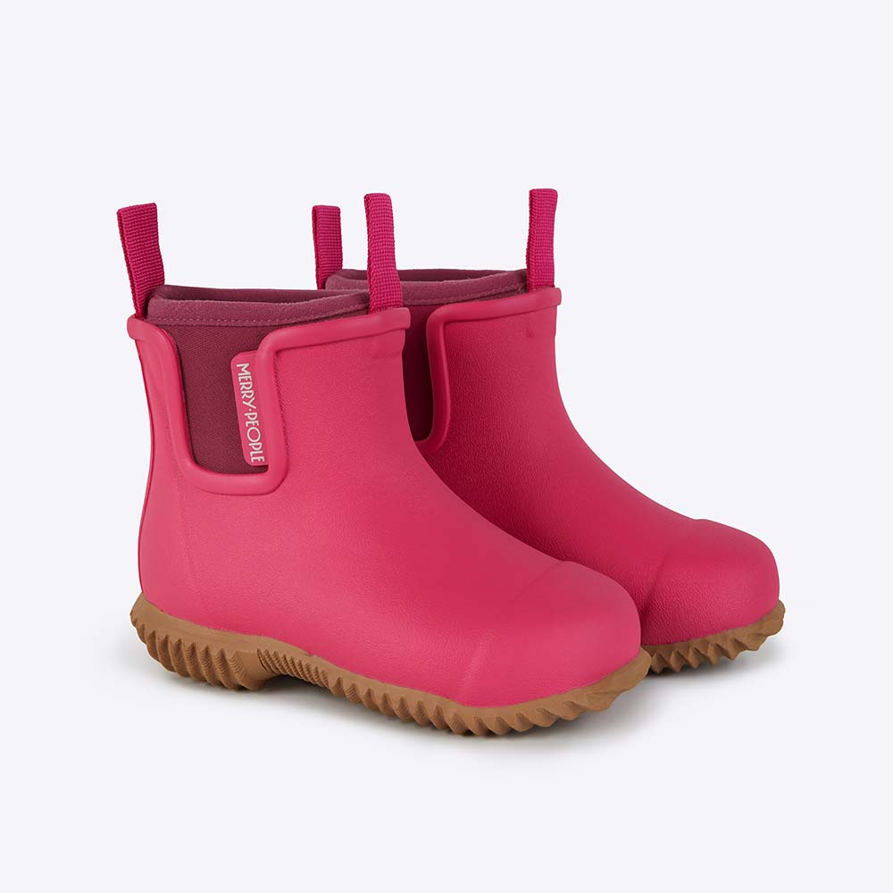 Bobbi Kids Wellington Boot // Fuchsia Pink