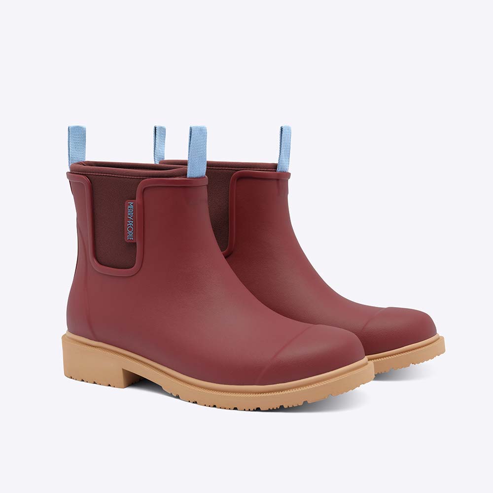 Bobbi Wellington Boot // Brick Red