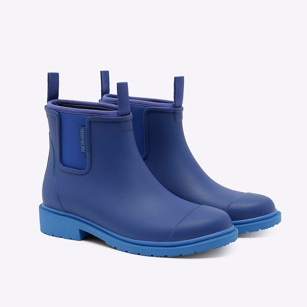 Bobbi Wellington Boot // Cobalt Blue