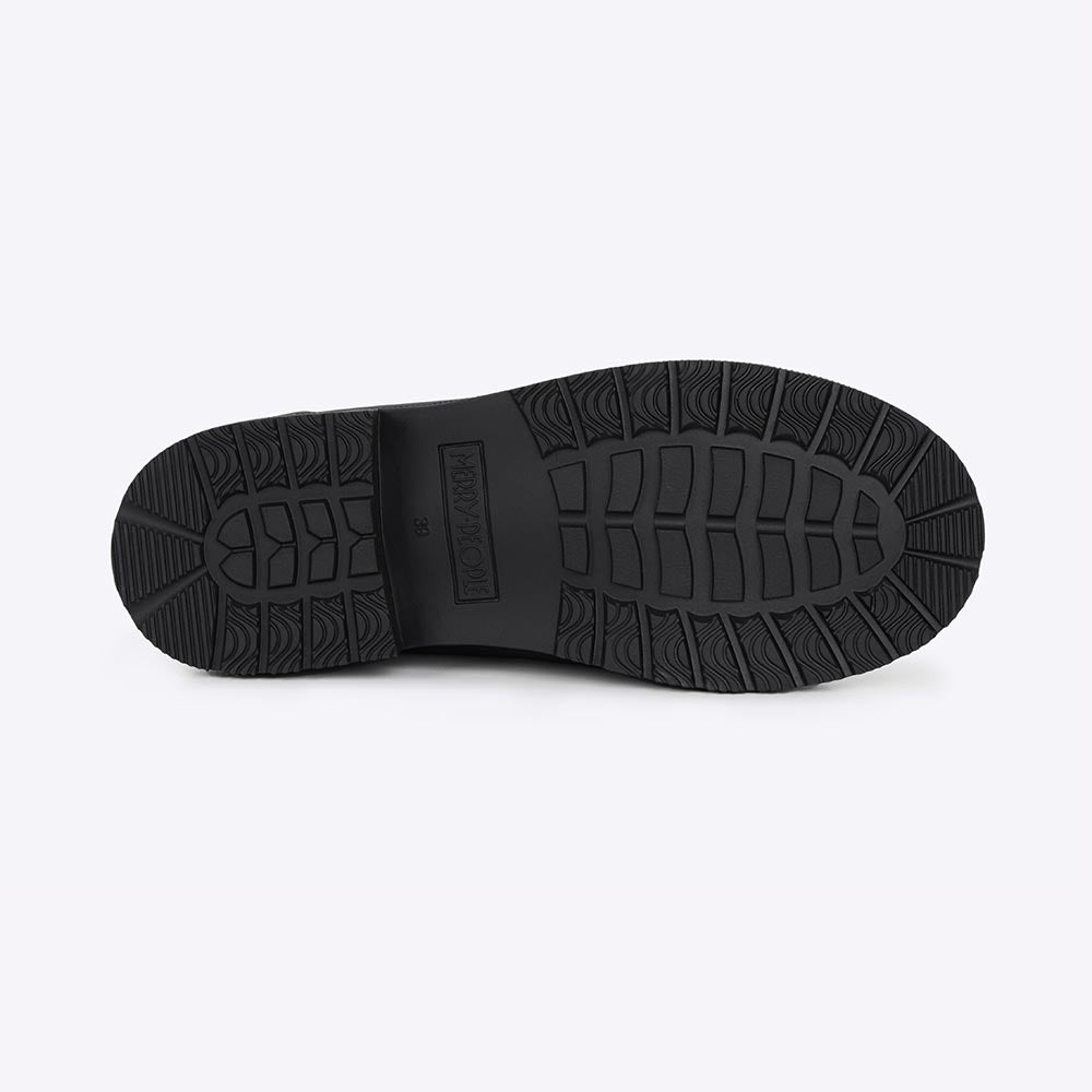 Bobbi Wellington Boot // Black & Black