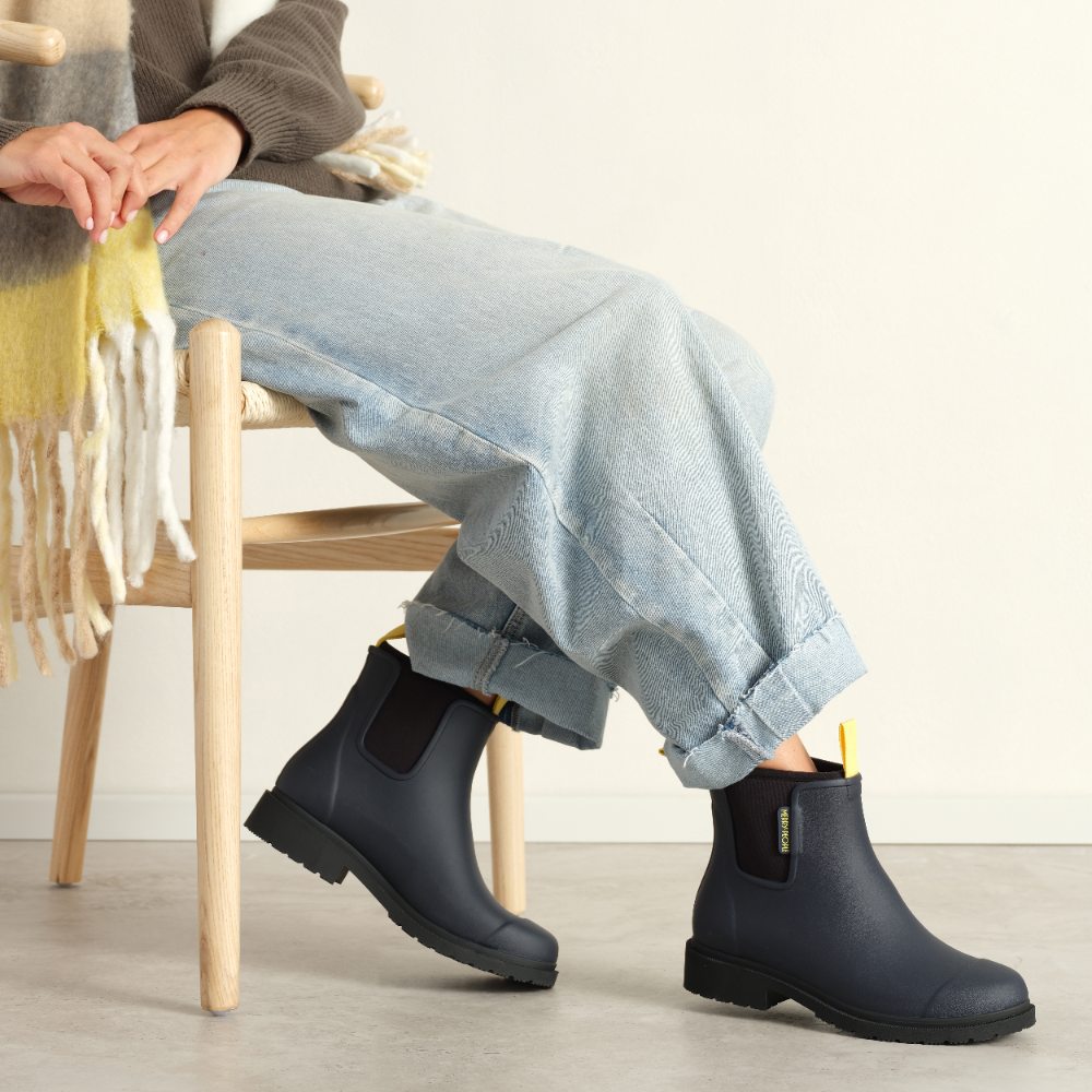 Bobbi Wellington Boot // Midnight Blue