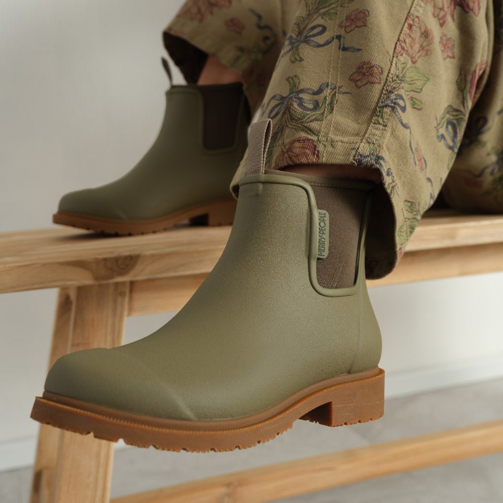 Bobbi Wellington Boot // Khaki Green
