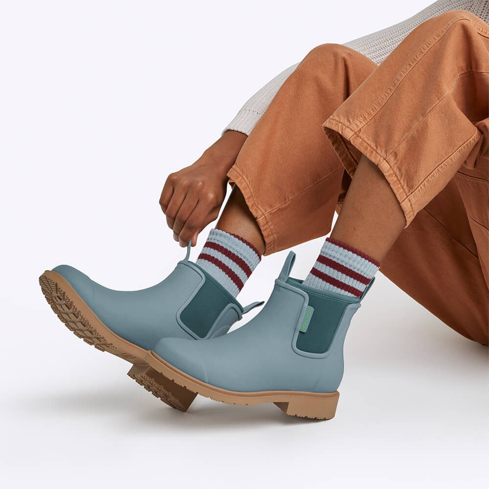 Bobbi Wellington Boot // Seafoam