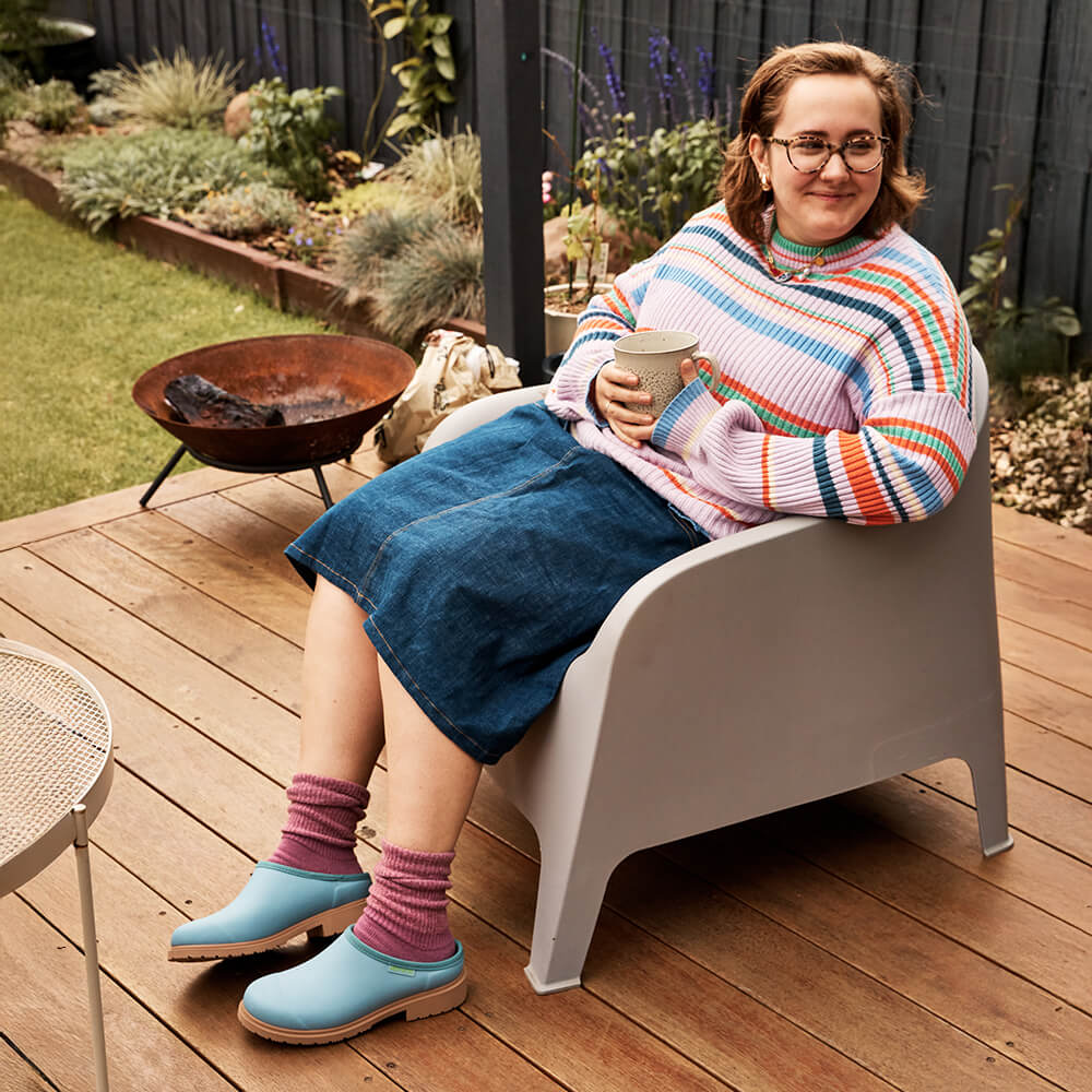 Billie Clog // Seafoam