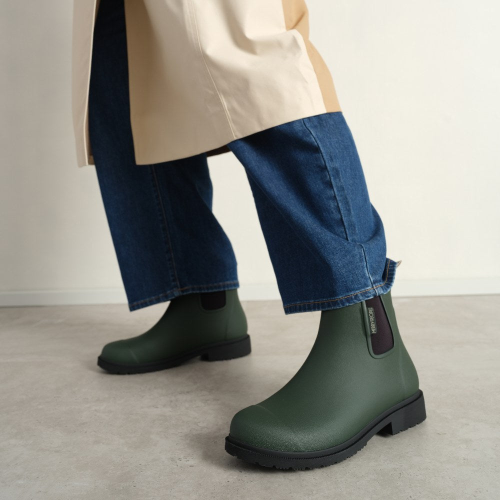 Bobbi Wellington Boot // Forest Green