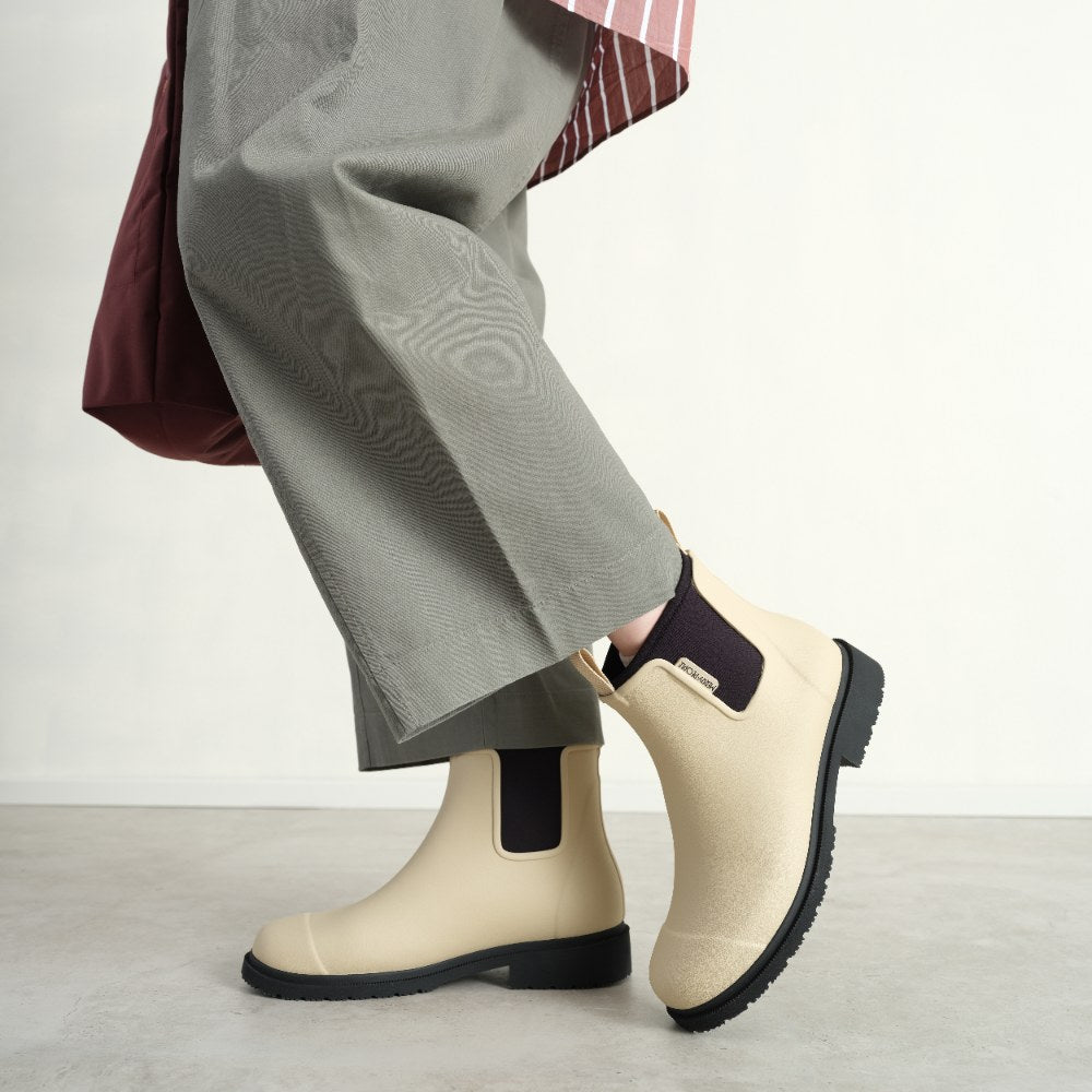 Bobbi Wellington Boot // Sand