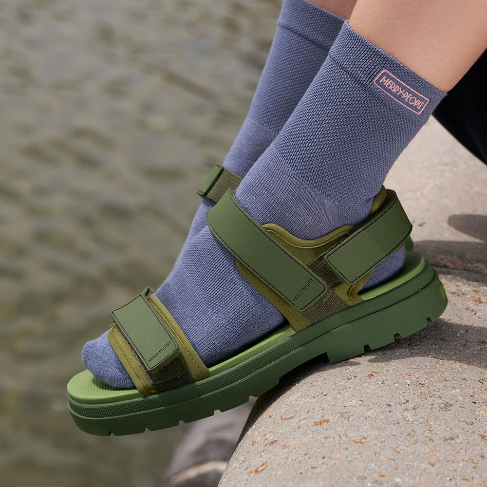 Lochie Sandal // Bright Olive