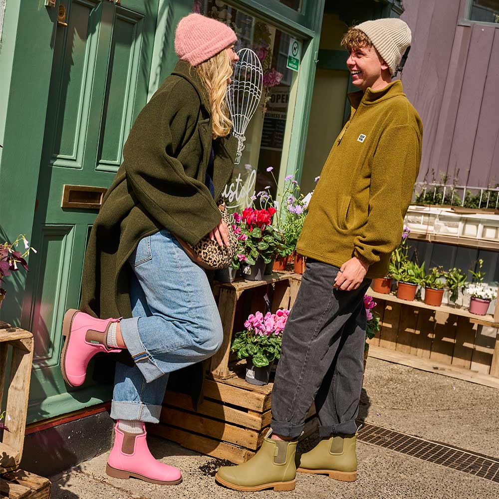 Bobbi Wellington Boot // Musk Pink