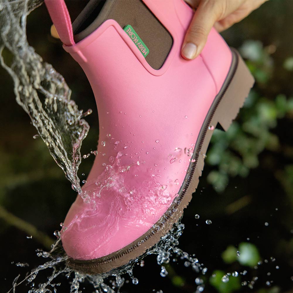 Bobbi Wellington Boot // Musk Pink