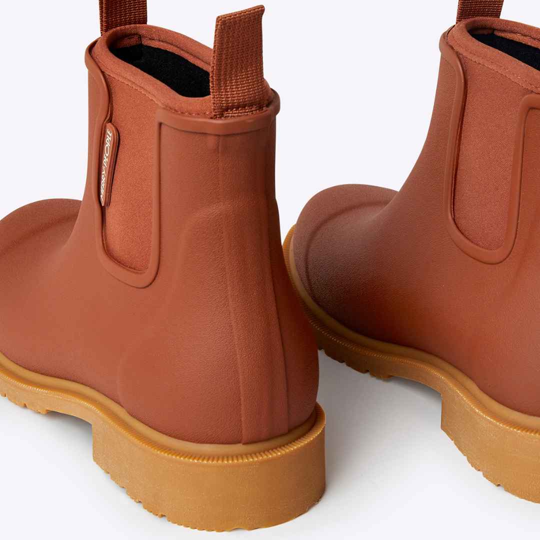 Bobbi Wellington Boot // Rust