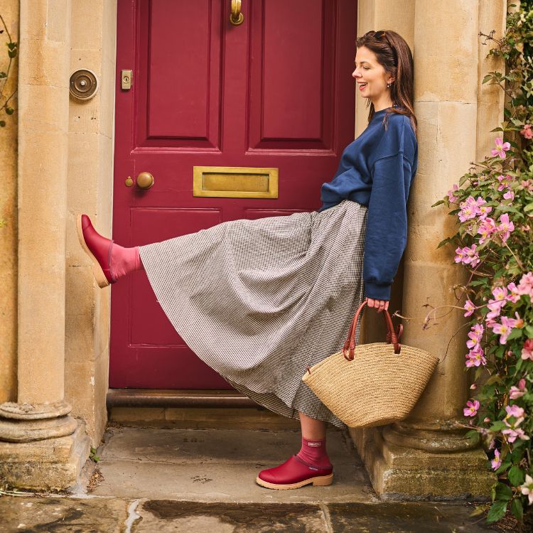 Billie Clog // Brick Red