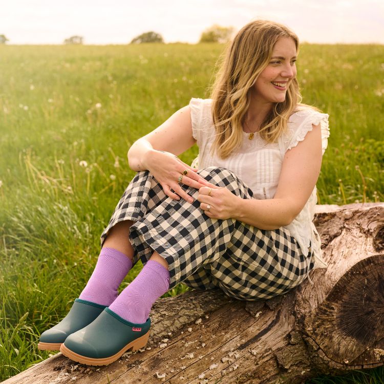 Billie Clog // Teal