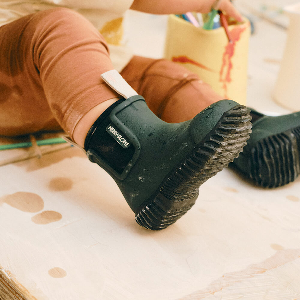 Bobbi Kids Wellington Boot // Forest Green