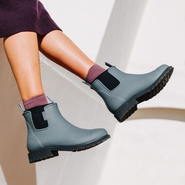 Bobbi Wellington Boot // Slate Grey