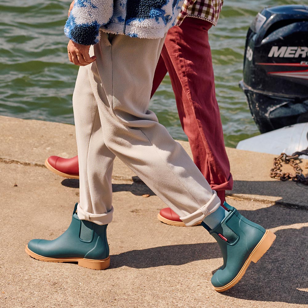 Bobbi Wellington Boot // Teal