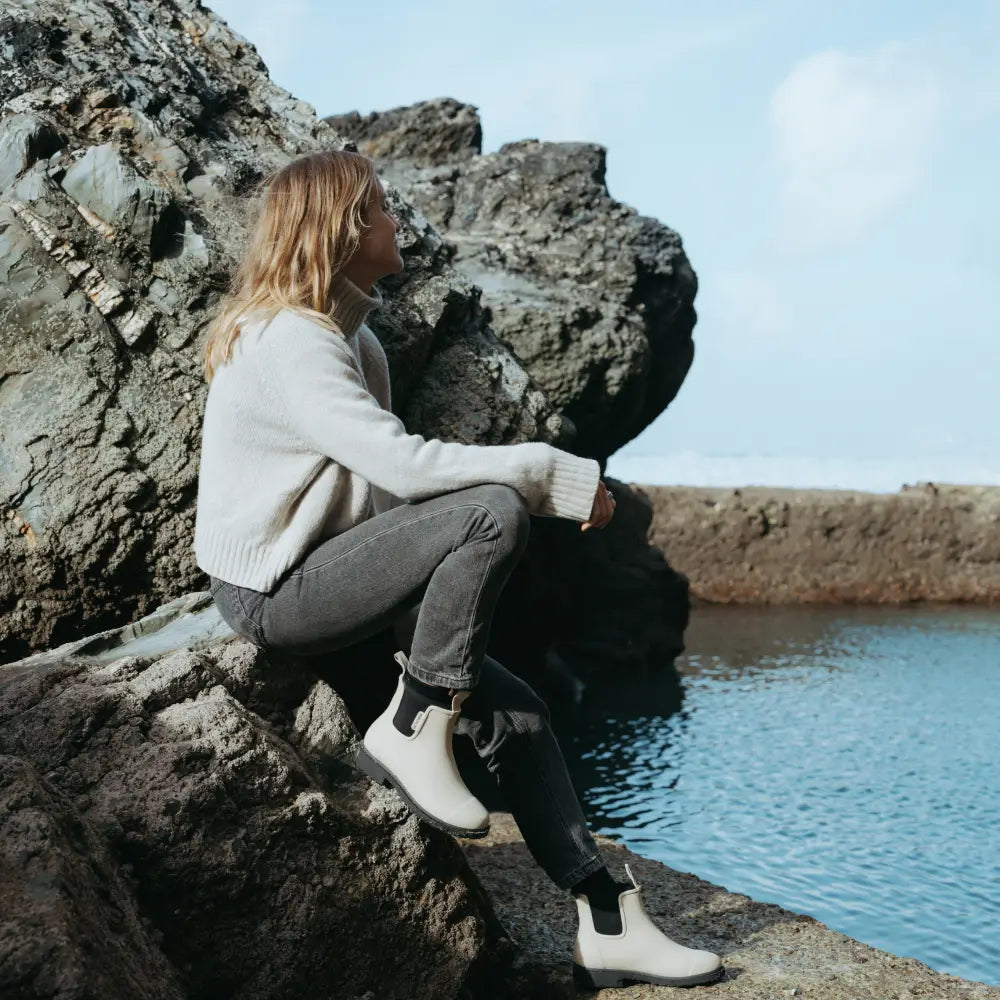Bobbi Wellington Boot // Sand