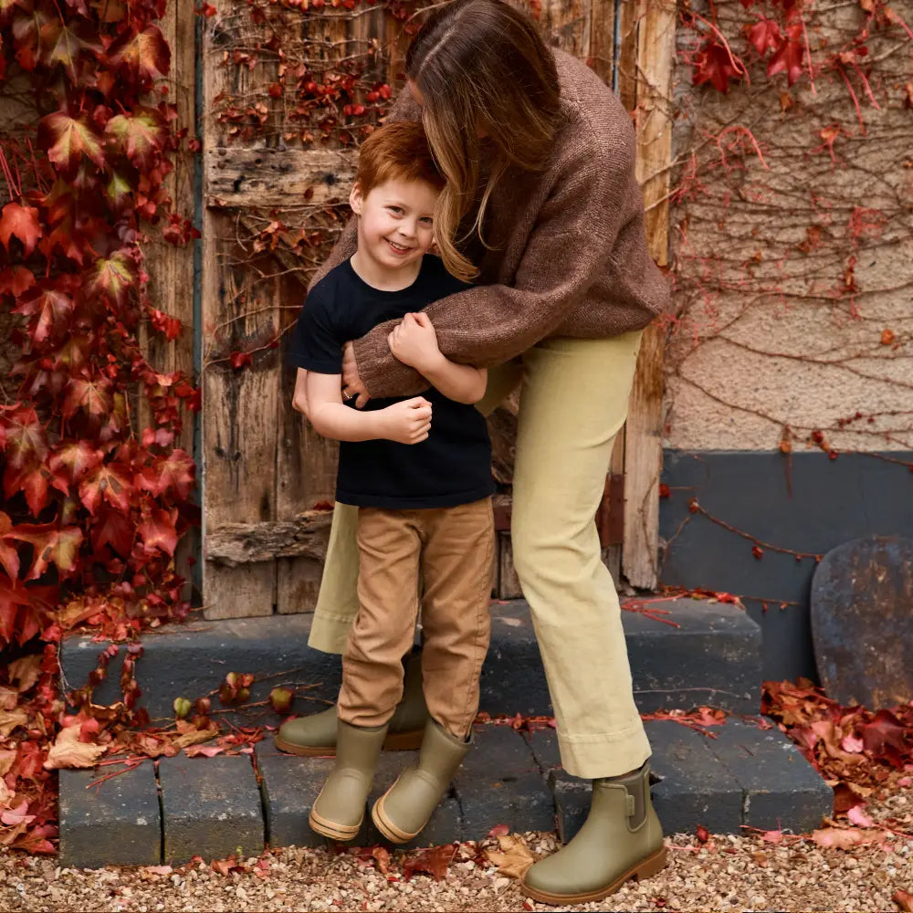Bobbi Wellington Boot // Khaki Green