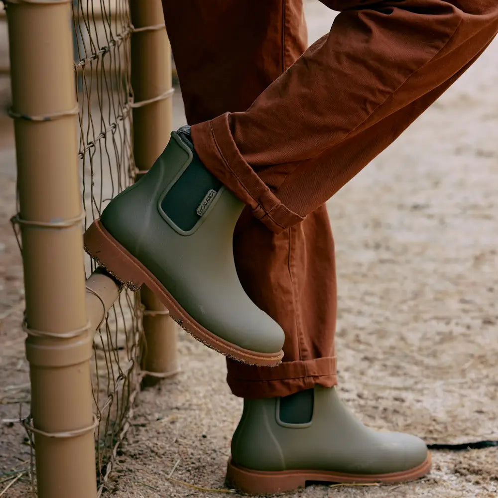 Bobbi Wellington Boot // Khaki Green