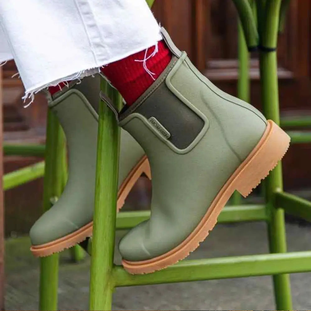 Bobbi Wellington Boot // Khaki Green