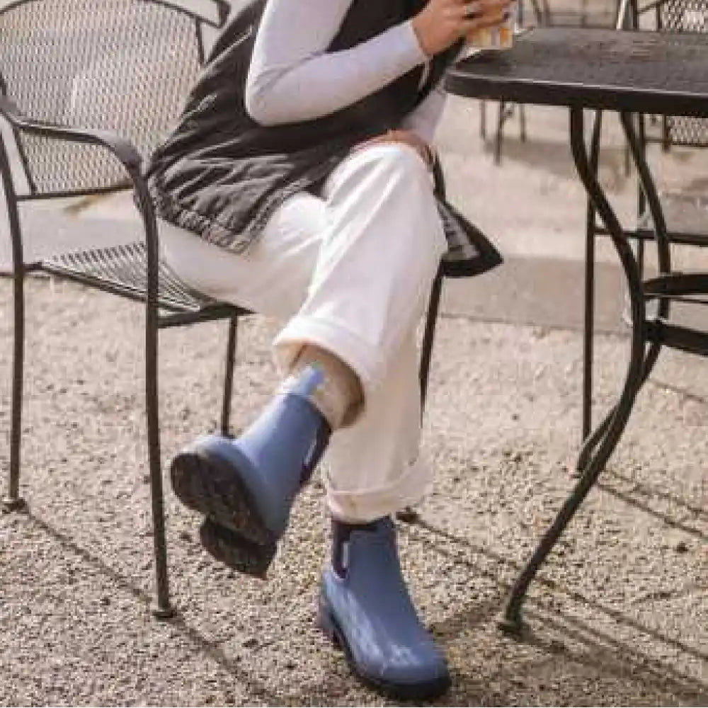 Bobbi Wellington Boot // Denim Blue