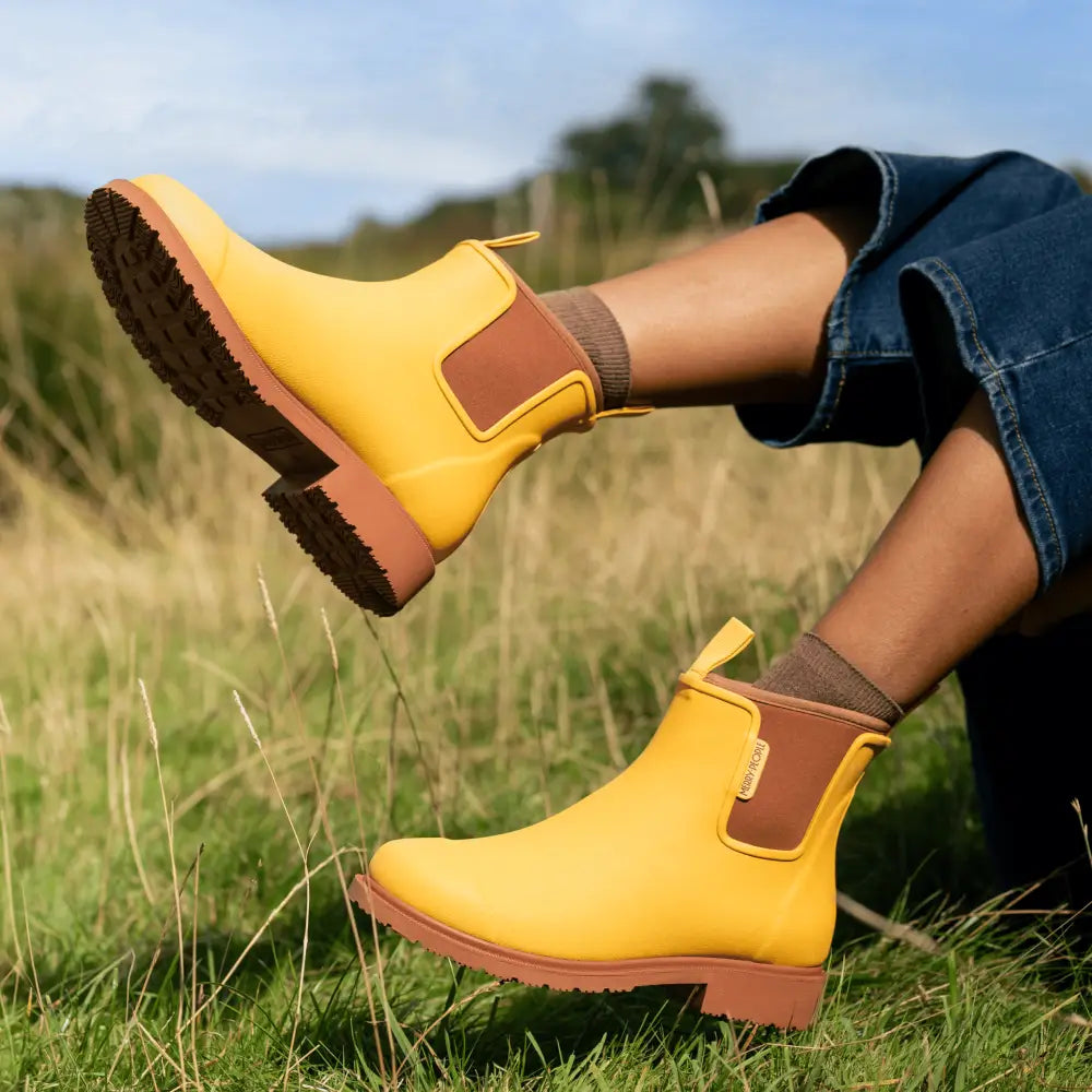 Bobbi Wellington Boot // Sunflower Yellow
