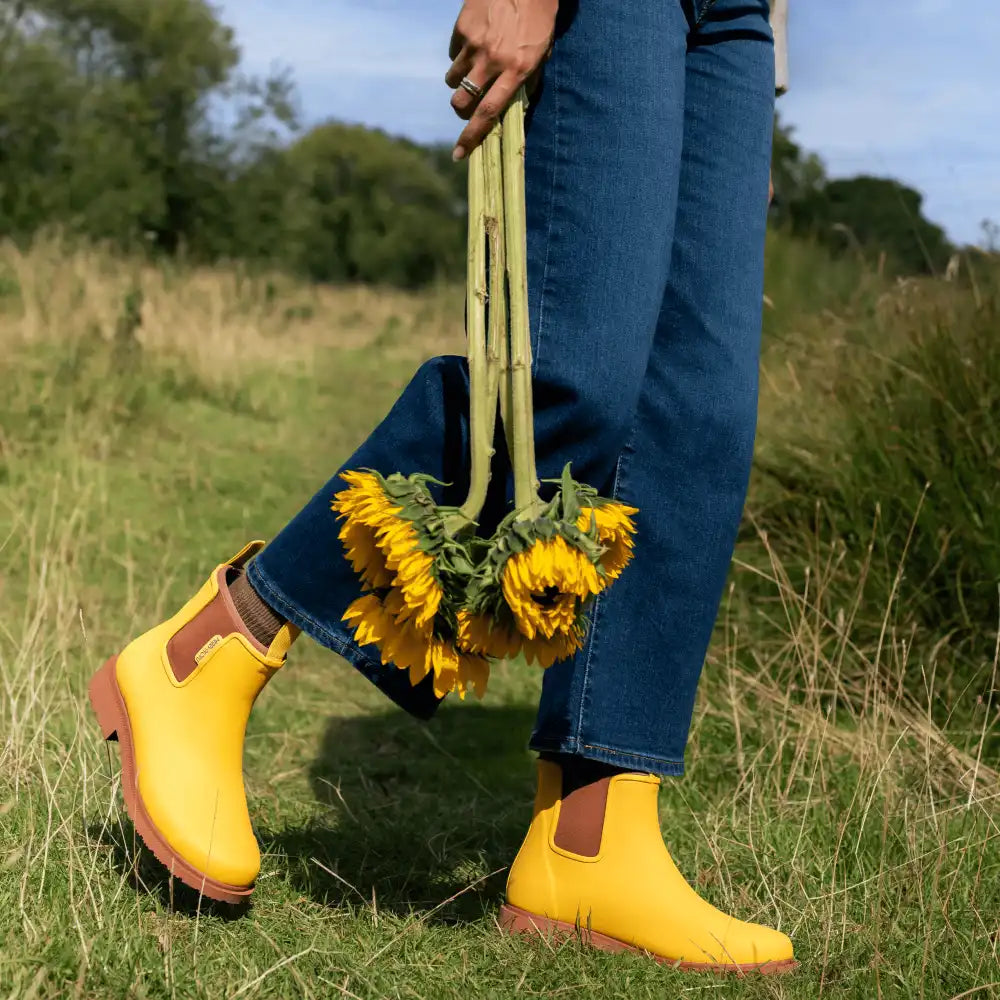 Bobbi Wellington Boot // Sunflower Yellow