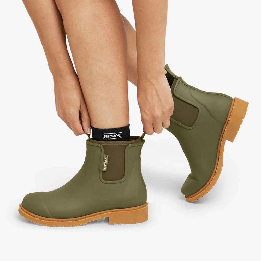 Bobbi Wellington Boot // Khaki Green