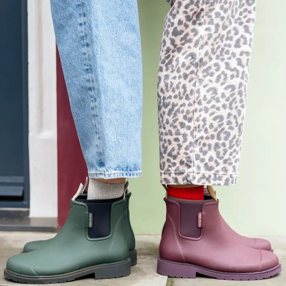 Bobbi Wellington Boot // Dark Cherry