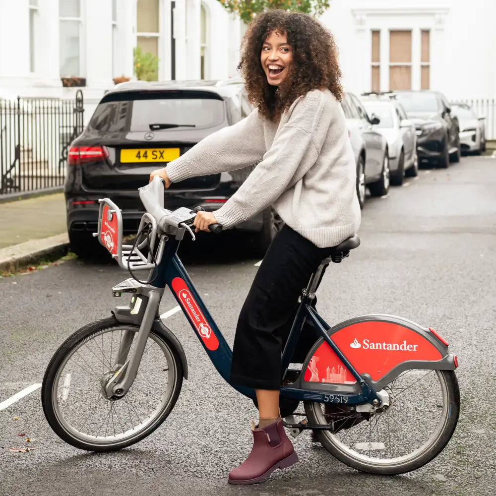 Bobbi Wellington Boot // Dark Cherry