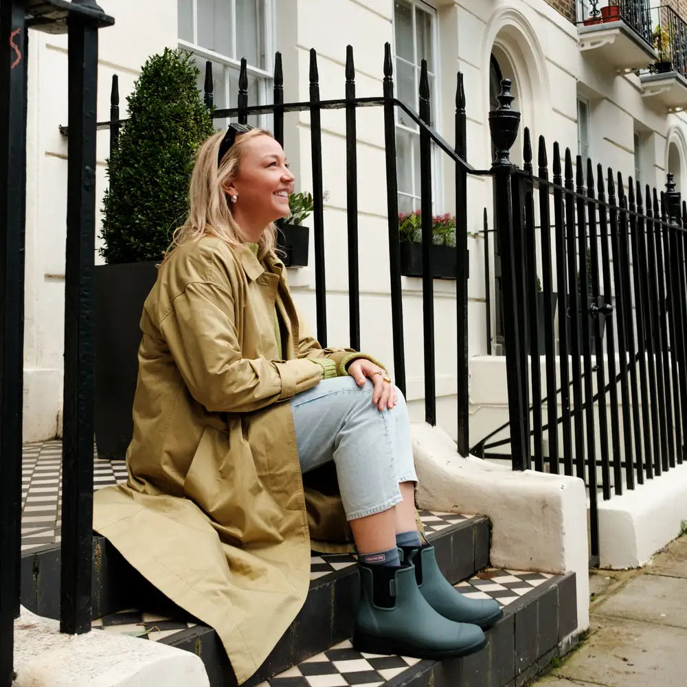 Bobbi Wellington Boot // Slate Grey