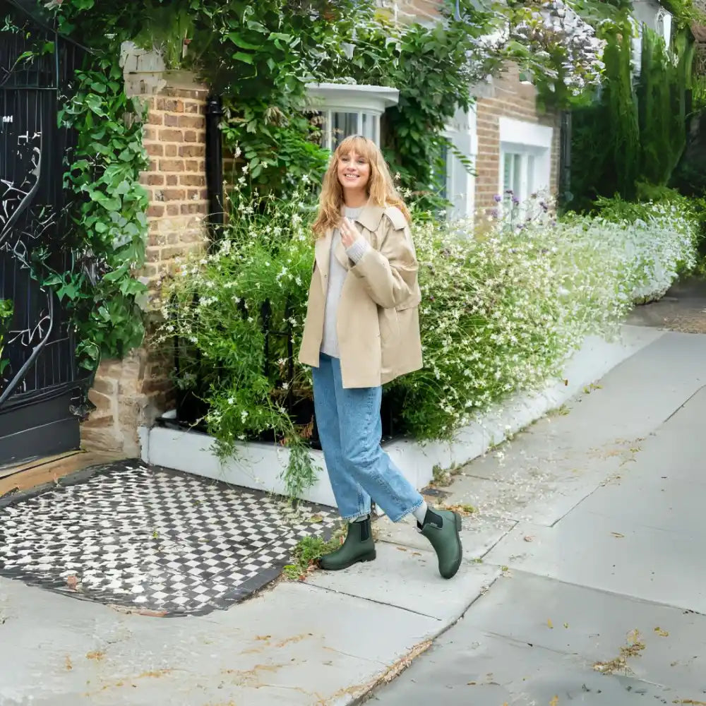 Bobbi Wellington Boot // Forest Green
