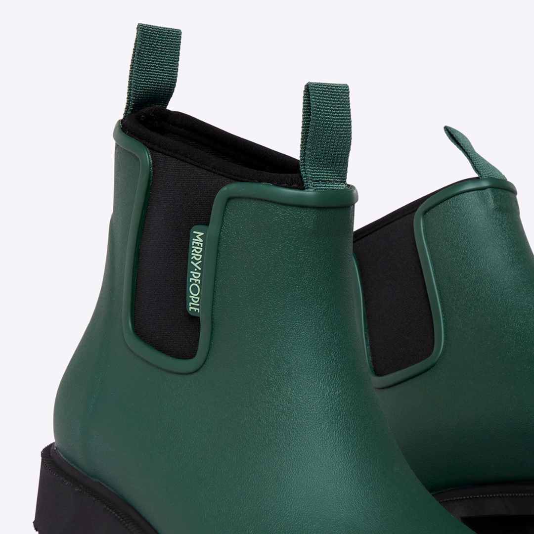 Bobbi Wellington Boot // Alpine Green & Black