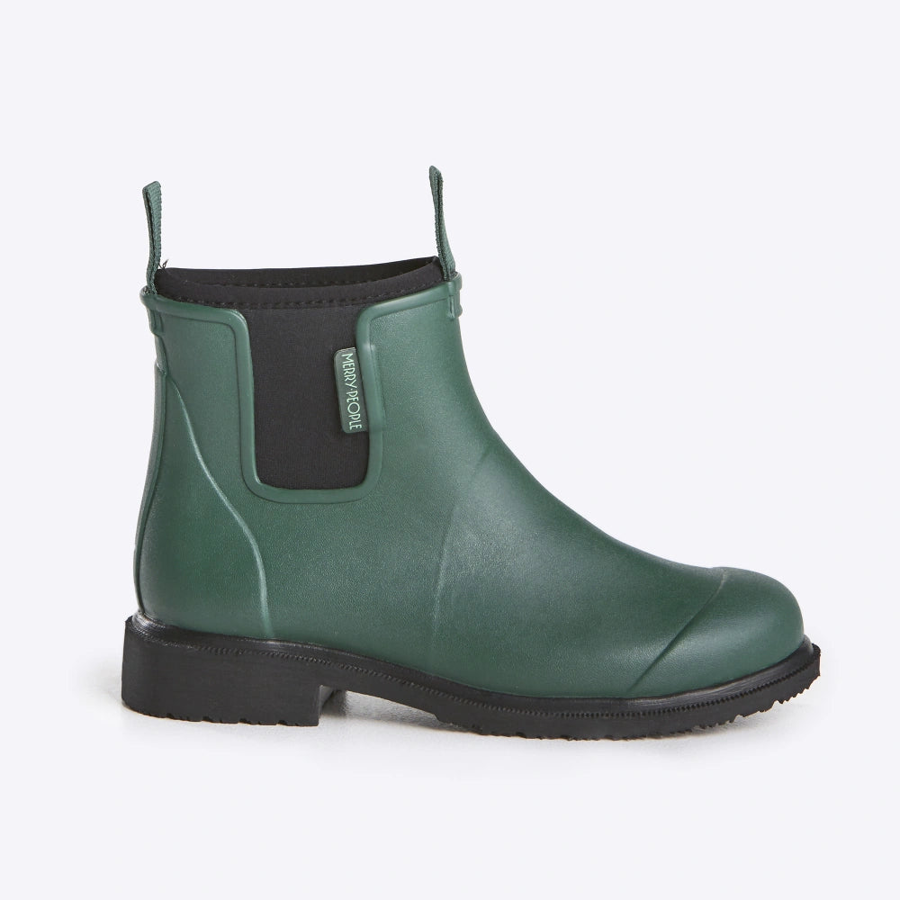 Bobbi Wellington Boot // Alpine Green & Black