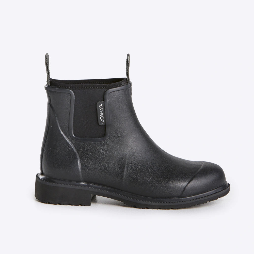 Bobbi Wellington Boot // Black & Black