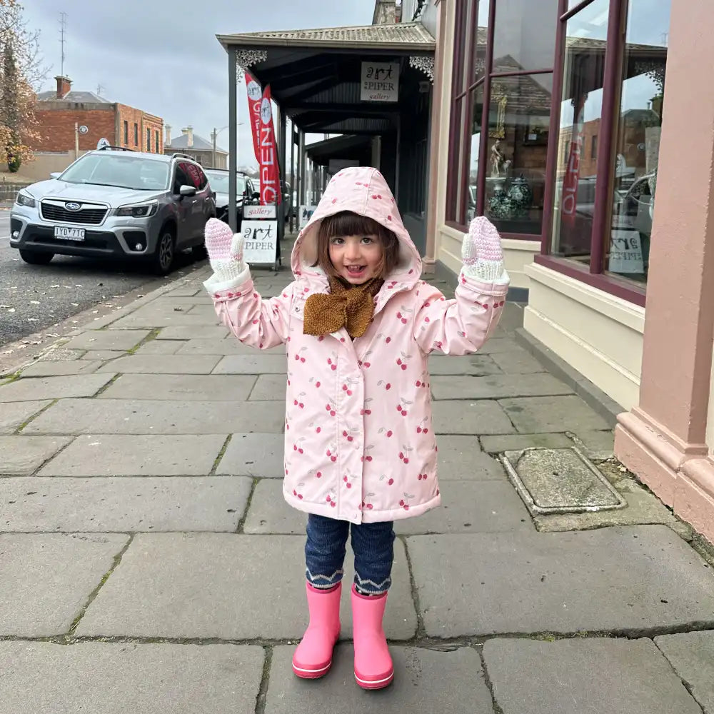 Andie Kids Wellington Boot // Bubblegum