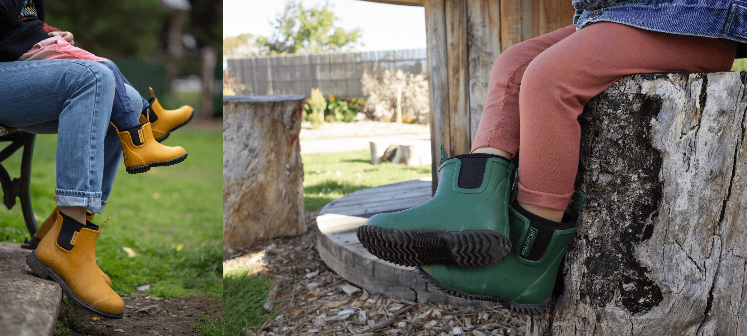 Mom & Me Style with Matching Merry People Gumboots - Merry People US