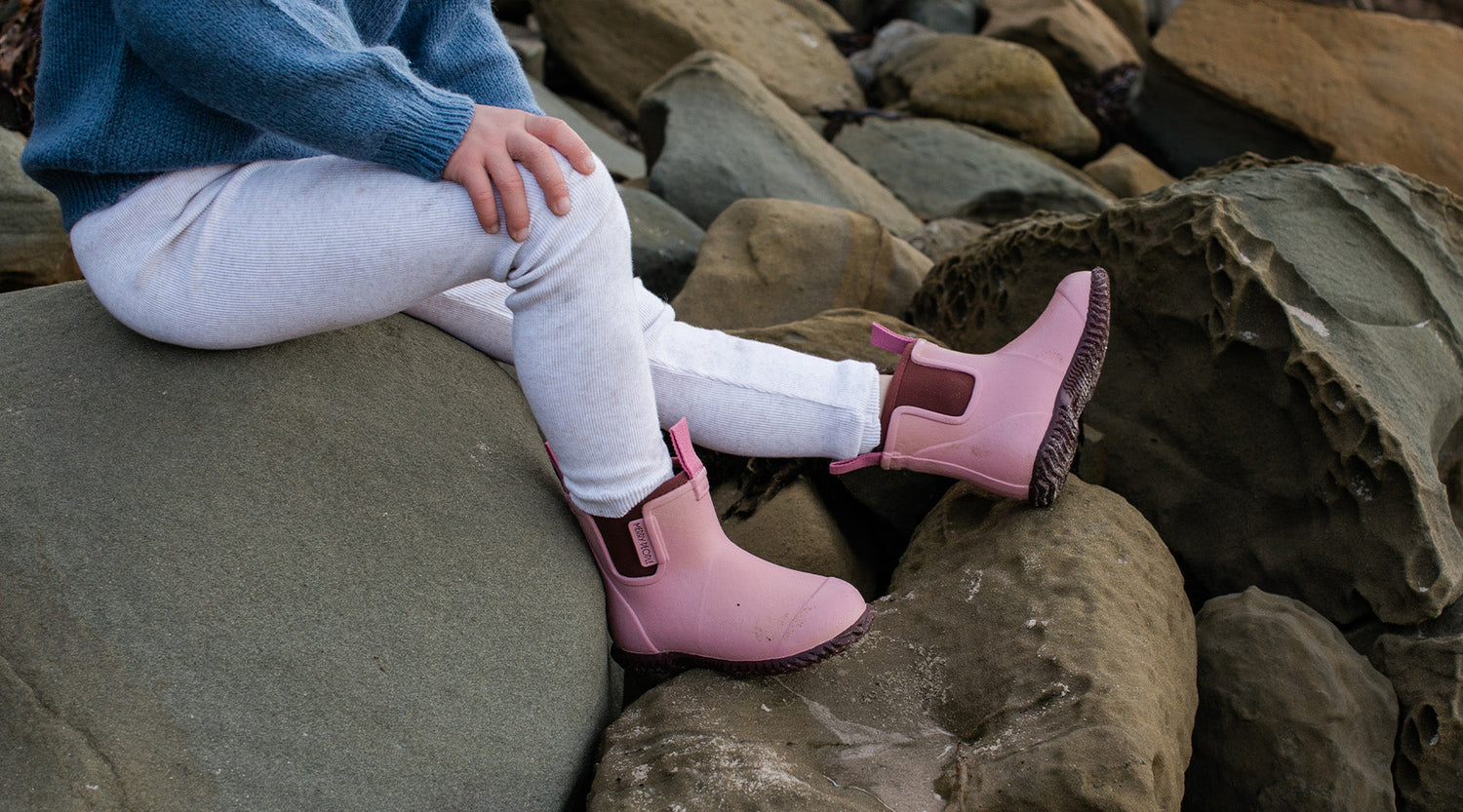 How Should Kids Wear Wellies?