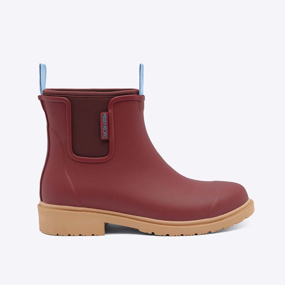 Bobbi Wellington Boot // Brick Red