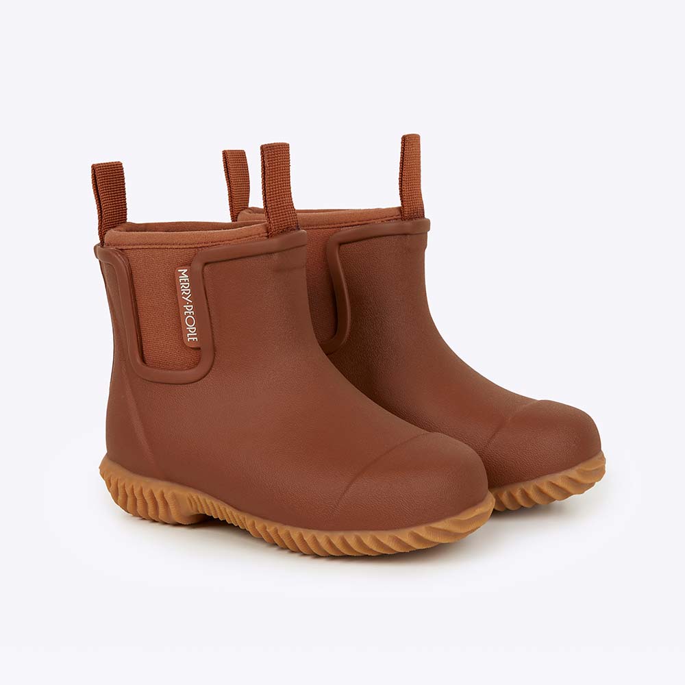 Bobbi Kids Boot in Chilli Red | Wellies | Merry People