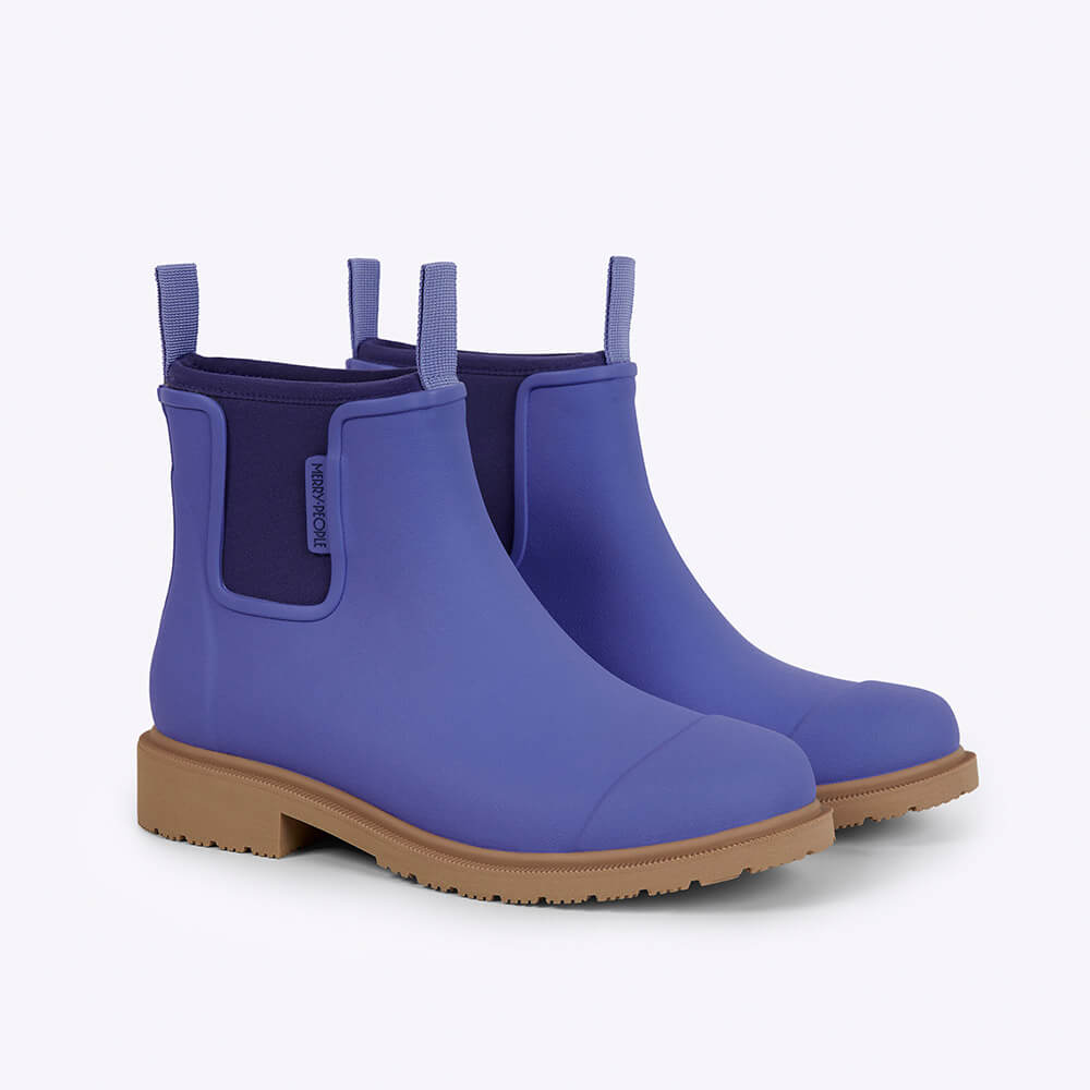 Bobbi Wellington Boot // Violet Blue