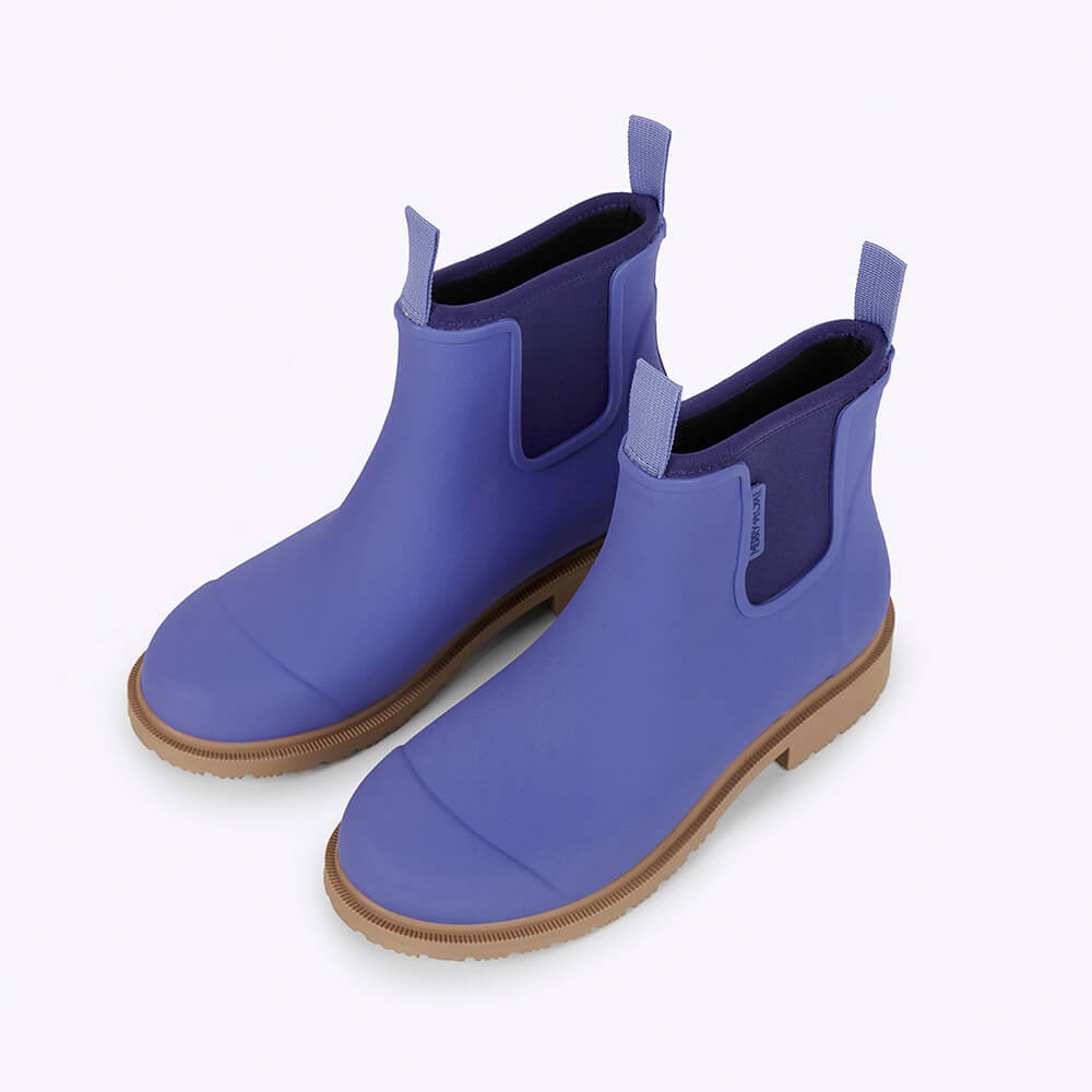 Bobbi Wellington Boot // Violet Blue