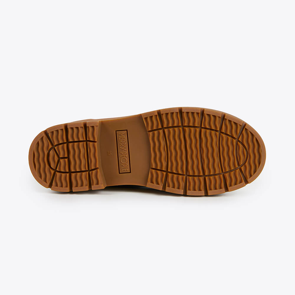 Merry People X Karen Walker Tully Boot // French Navy & Tan [Retired]