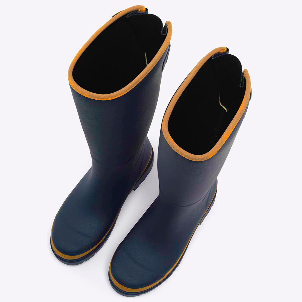 Fergie Tall Wellington Boot // Oxford Blue