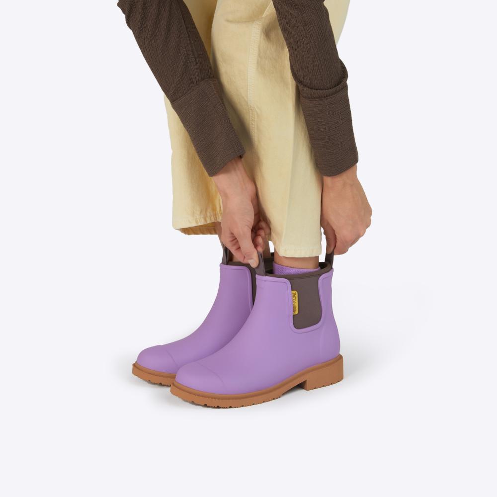 Bobbi Wellington Boot // Dusty Lilac