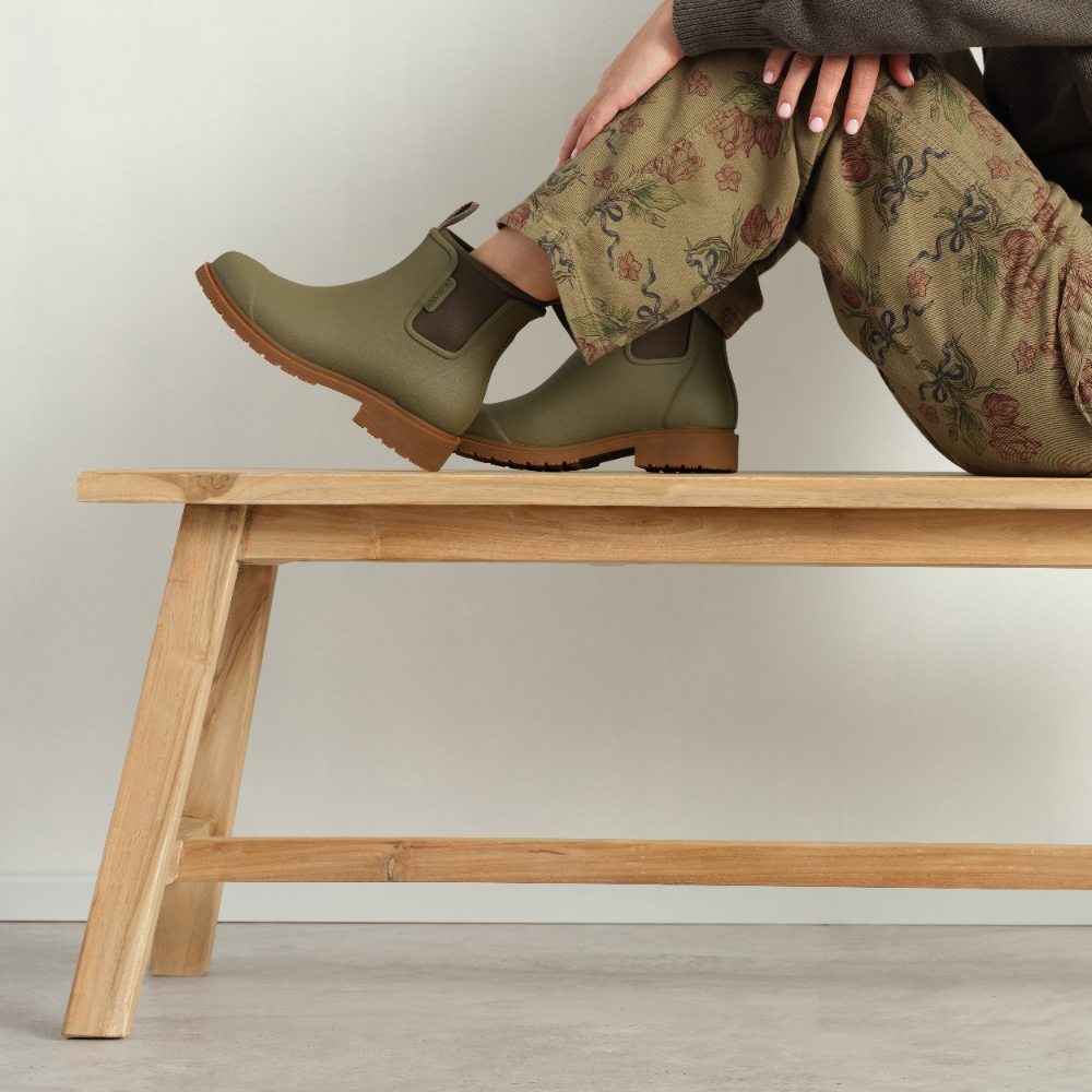 Bobbi Wellington Boot // Khaki Green