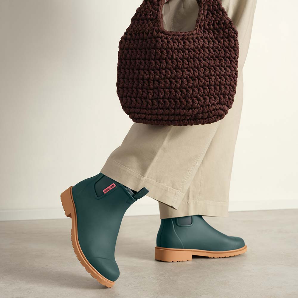 Bobbi Wellington Boot // Teal