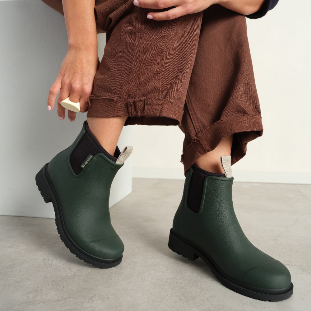 Bobbi Wellington Boot // Forest Green