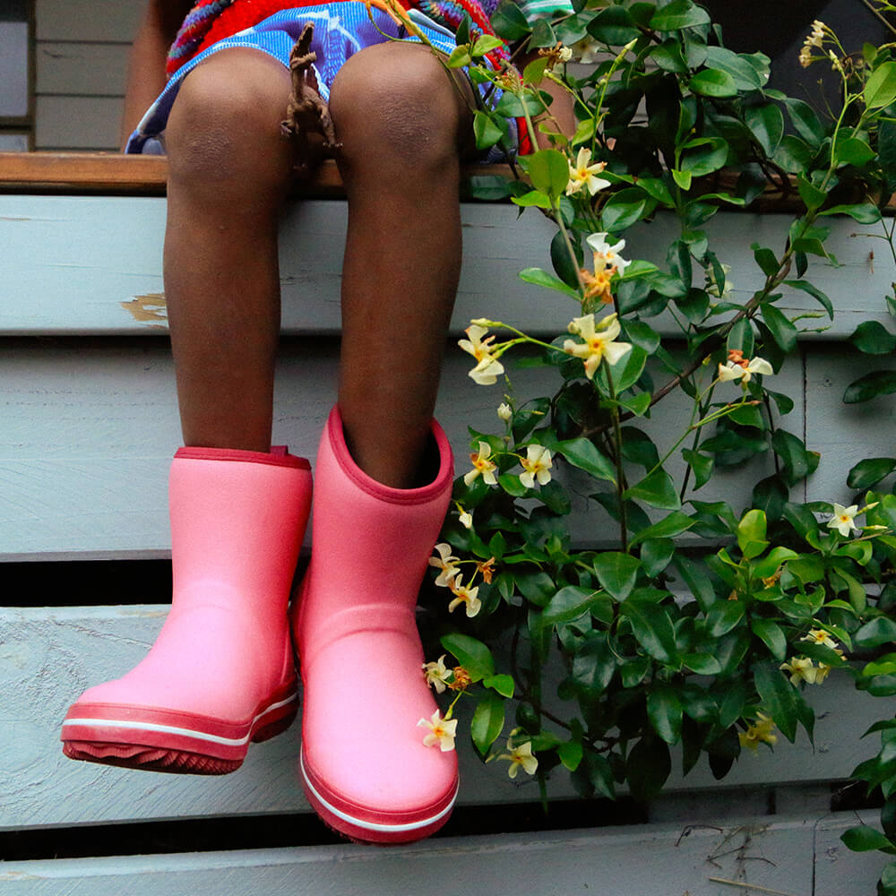 Andie Kids Wellington Boot // Bubblegum